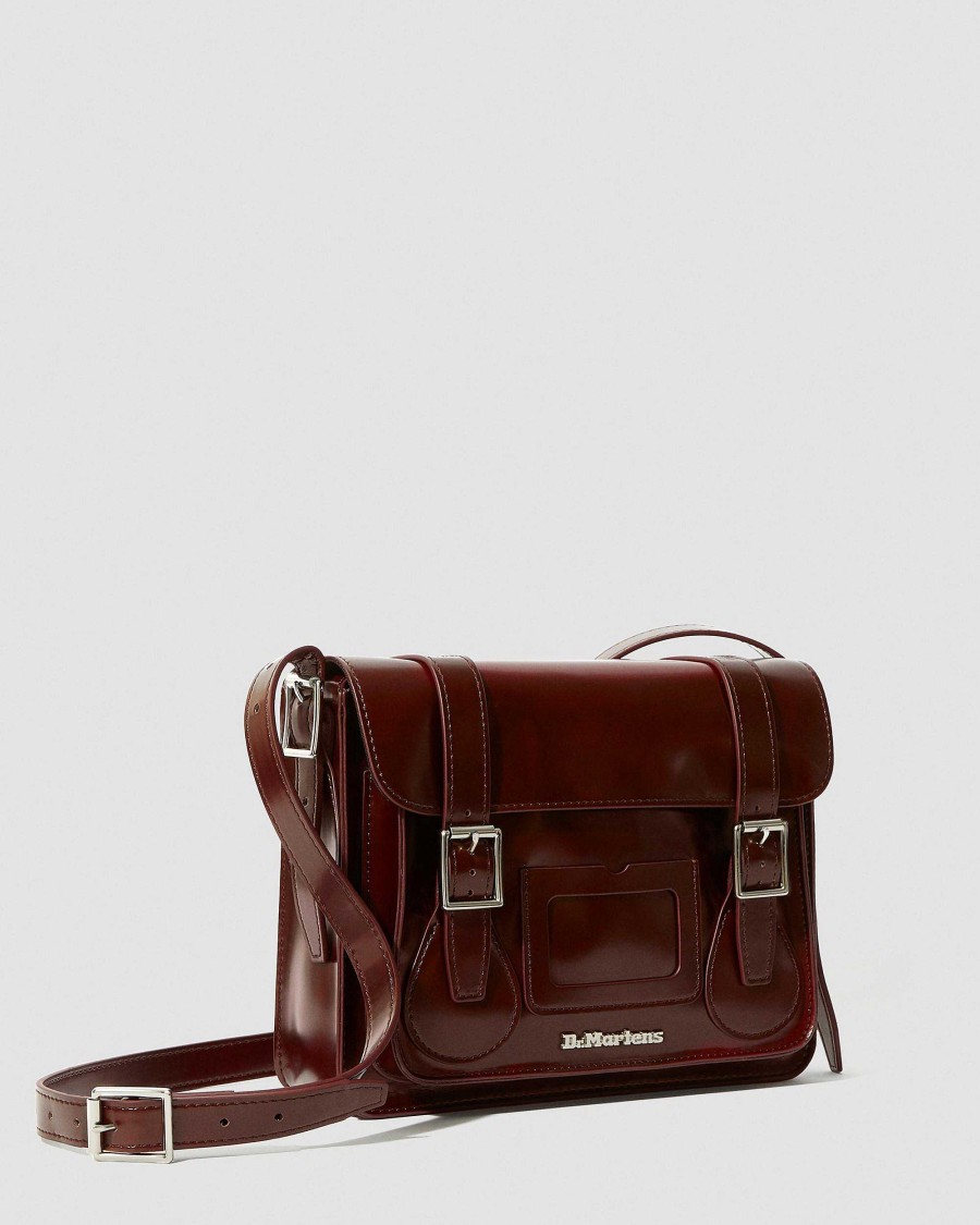 Accessorio Dr. Martens Borse Vegane | Borsa Vegana Da 11 Pollici Rosso Ciliegia: Oxford Rub Off