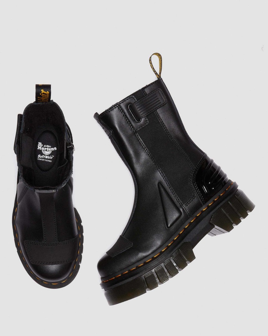 Le Signore Dr. Martens Stivaletti | Audrick Ciao Piattaforma Chelsea-Maiharit Nero