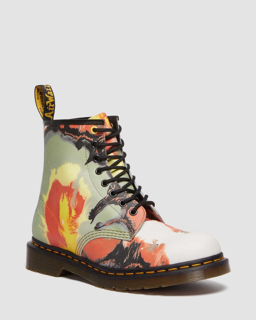 La Mia Genealogia Dr. Martens Tenie | 1460 Bagliore Vulcanico Tate -Nahkamaiharit Multi-Corona: Rovescio