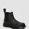 Bambini Dr. Martens Maihar Per Bambini | Stivaletti Chelsea Foderati In Pelliccia Sintetica Junior 2976 Leonore Nero: Repubblica Impermeabile