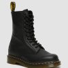 Le Signore Dr. Martens Tenie | Stivali Alti In Pelle Virginia 1490 Con Manico Alto Nero: Virginia