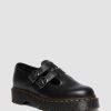 Le Signore Dr. Martens Scarpe Con Plateau | Nahkaiset 8065 Ii Bex Piattaforma Liscia Mary Jane -Kengat Liscio Nero