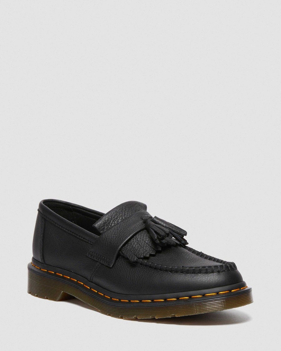 Le Signore Dr. Martens Mocassini | Adrian Virginia Nappa -Mocassino Nero: Virginia