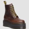 Le Signore Dr. Martens Tenie | 1460 Pascal Max Pelle -Piattaformamaiharit Marrone Scuro