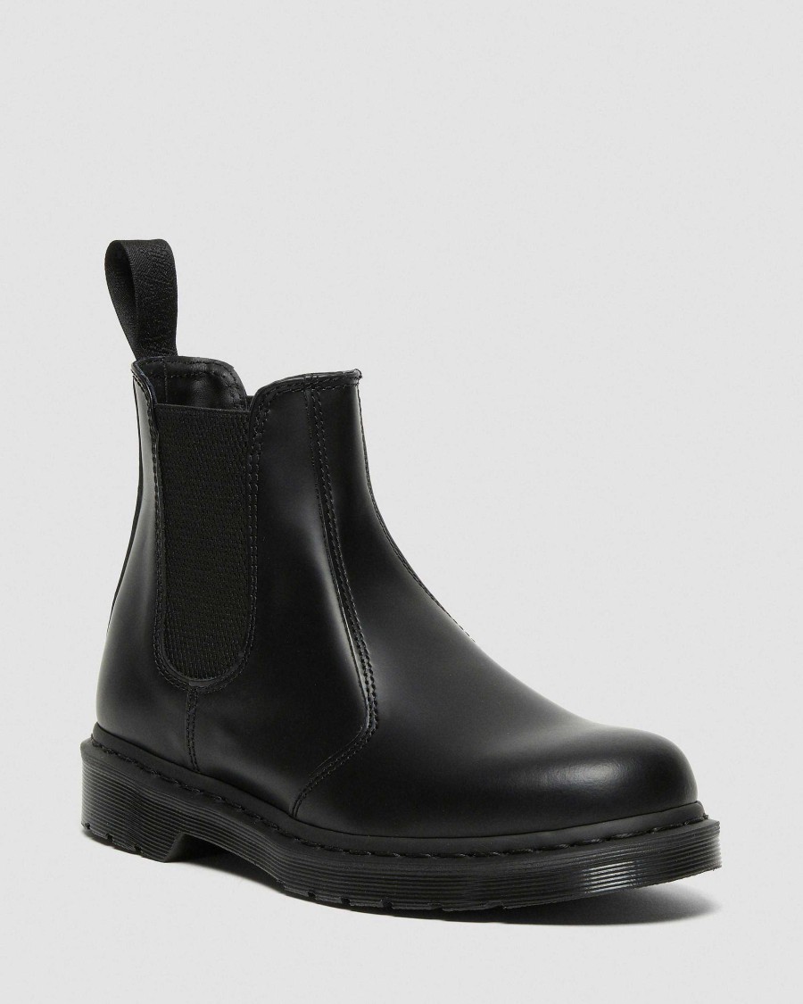 La Mia Genealogia Dr. Martens Formiche Invernali | 2976 Chelsea Monoliscio Liscio Nero