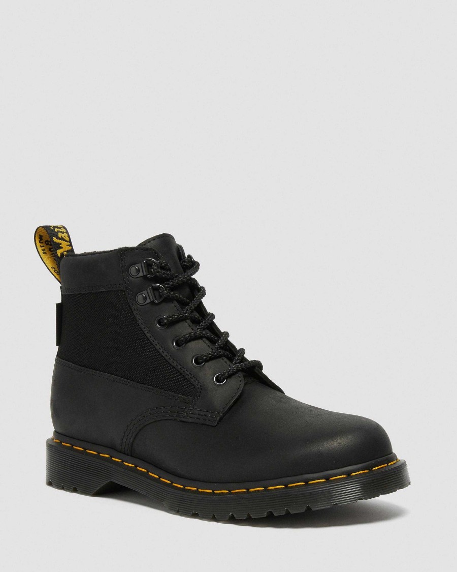 La Mia Genealogia Dr. Martens Tenie | Stivaletti 101 Streeter Nero: Streeter+Extra Resistente 50/50