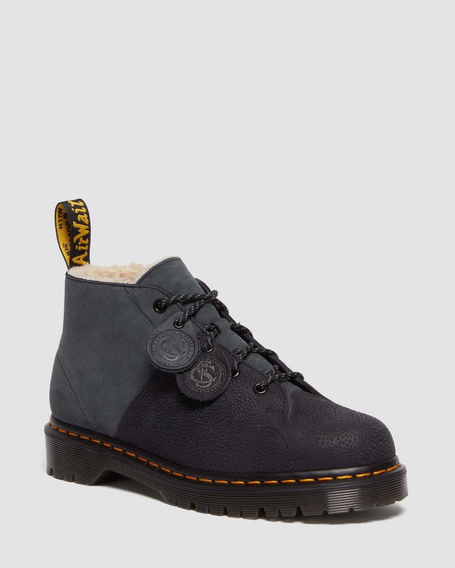 La Mia Genealogia Dr. Martens Formiche Invernali | Church Nupuck - Stivaletti In Pelle Nero