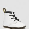 Bambini Dr. Martens Scarpe Da Scuola Per Ragazze | Culla Per Neonati 1460 In Pelle - Maihars Bianco: Mason Pu Split+Mason Nw Sintetico