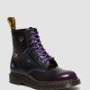 La Mia Genealogia Dr. Martens Tenie | 1460 Bt21 -Nahkamaiharit Viola+Nero — Arcadia