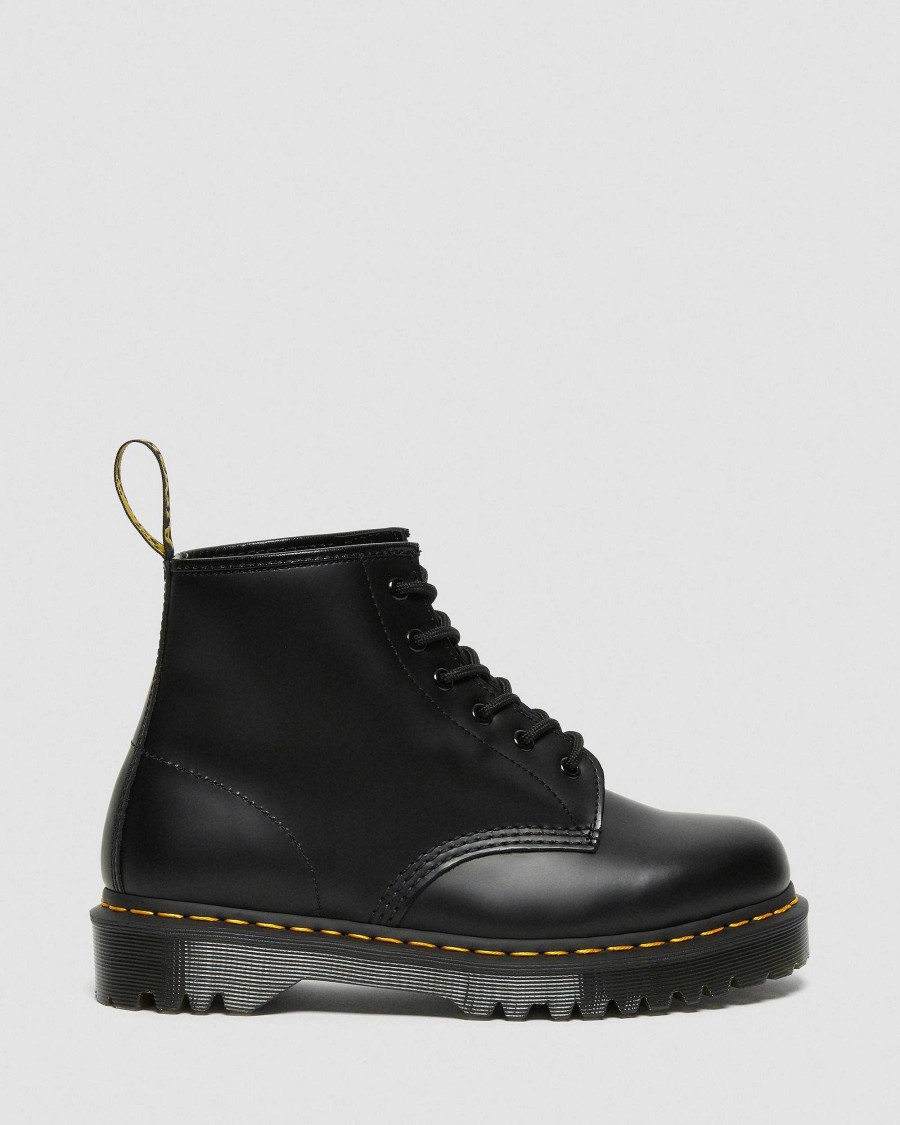 La Mia Genealogia Dr. Martens Tenie | Stivaletti 101 Bex In Pelle Liscia Liscio Nero