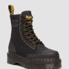 La Mia Genealogia Dr. Martens Piattaforme | Rosso Visibile -Nylonmaiharit Nero