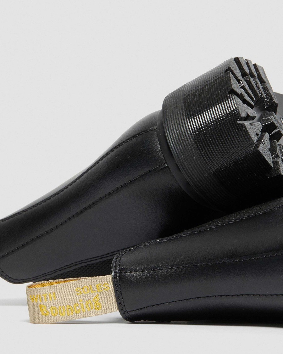 La Mia Genealogia Dr. Martens Piattaforme | 2976 Stivaletti Chelsea Con Plateau Vegani Felix Musta: Felix Rub Off