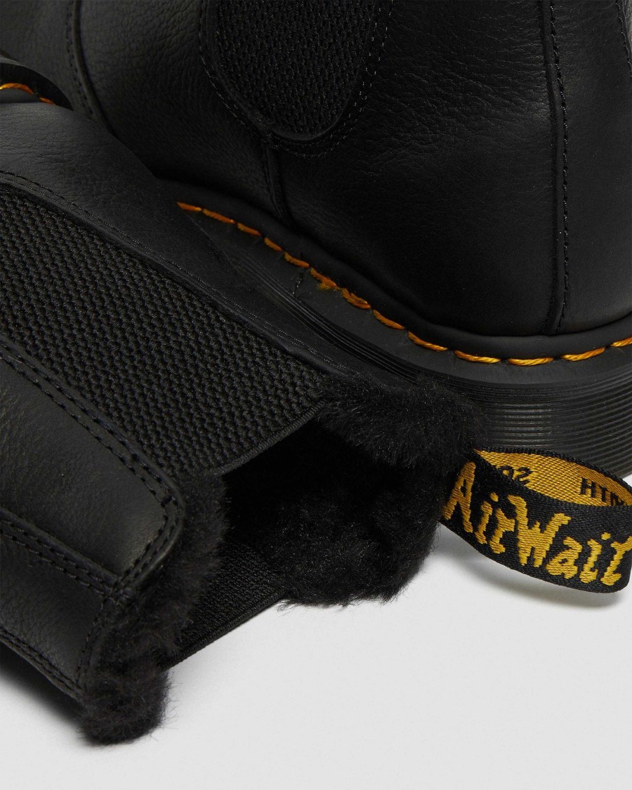 La Mia Genealogia Dr. Martens Formiche Invernali | Stivaletti Chelsea 2976 Foderati In Pelliccia Sintetica Nero: Ambasciatore