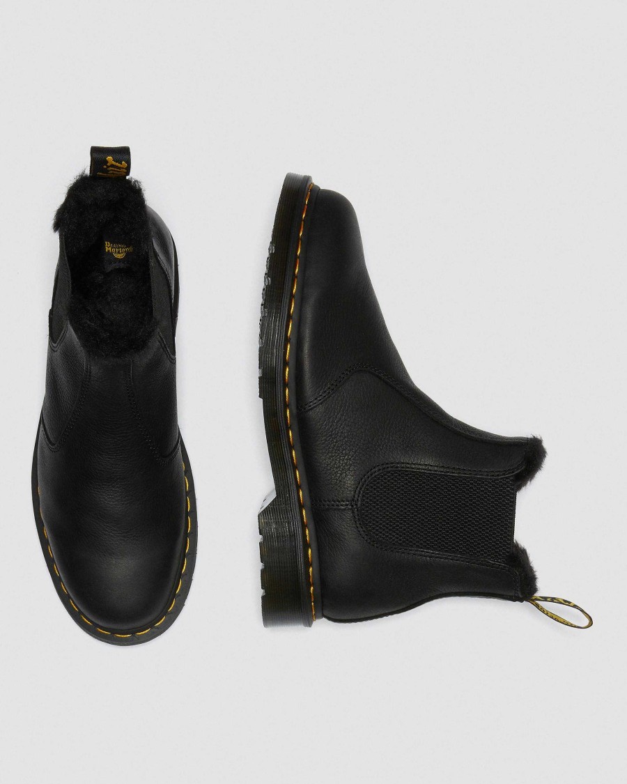 La Mia Genealogia Dr. Martens Formiche Invernali | Stivaletti Chelsea 2976 Foderati In Pelliccia Sintetica Nero: Ambasciatore