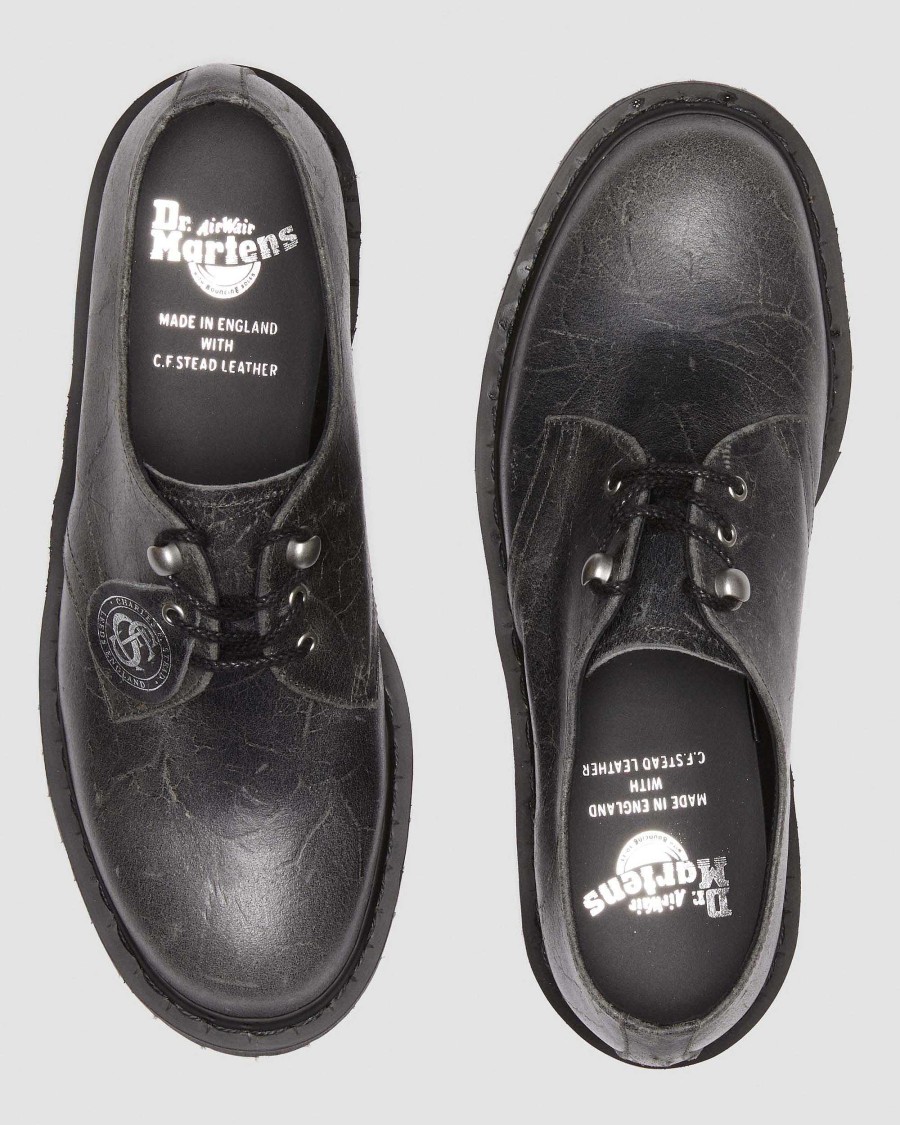 La Mia Genealogia Dr. Martens Scarpe Realizzate In Inghilterra | 1461 Scarpe Mie Bex Grigio Medio