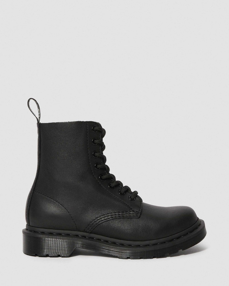 Le Signore Dr. Martens Tenie | Stivali Mono Stringati 1460 Pascal Nero: Virginia