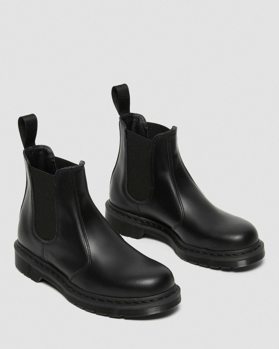 La Mia Genealogia Dr. Martens Formiche Invernali | 2976 Chelsea Monoliscio Liscio Nero