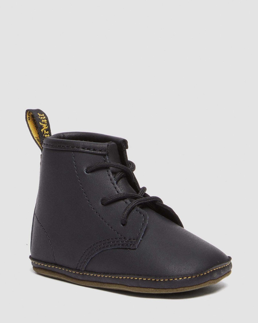 Bambini Dr. Martens Scarpe Da Scuola Per Ragazze | Culla Per Neonati 1460 In Pelle - Maihars Nero: Mason Pu Split+Mason Nw Sintetico