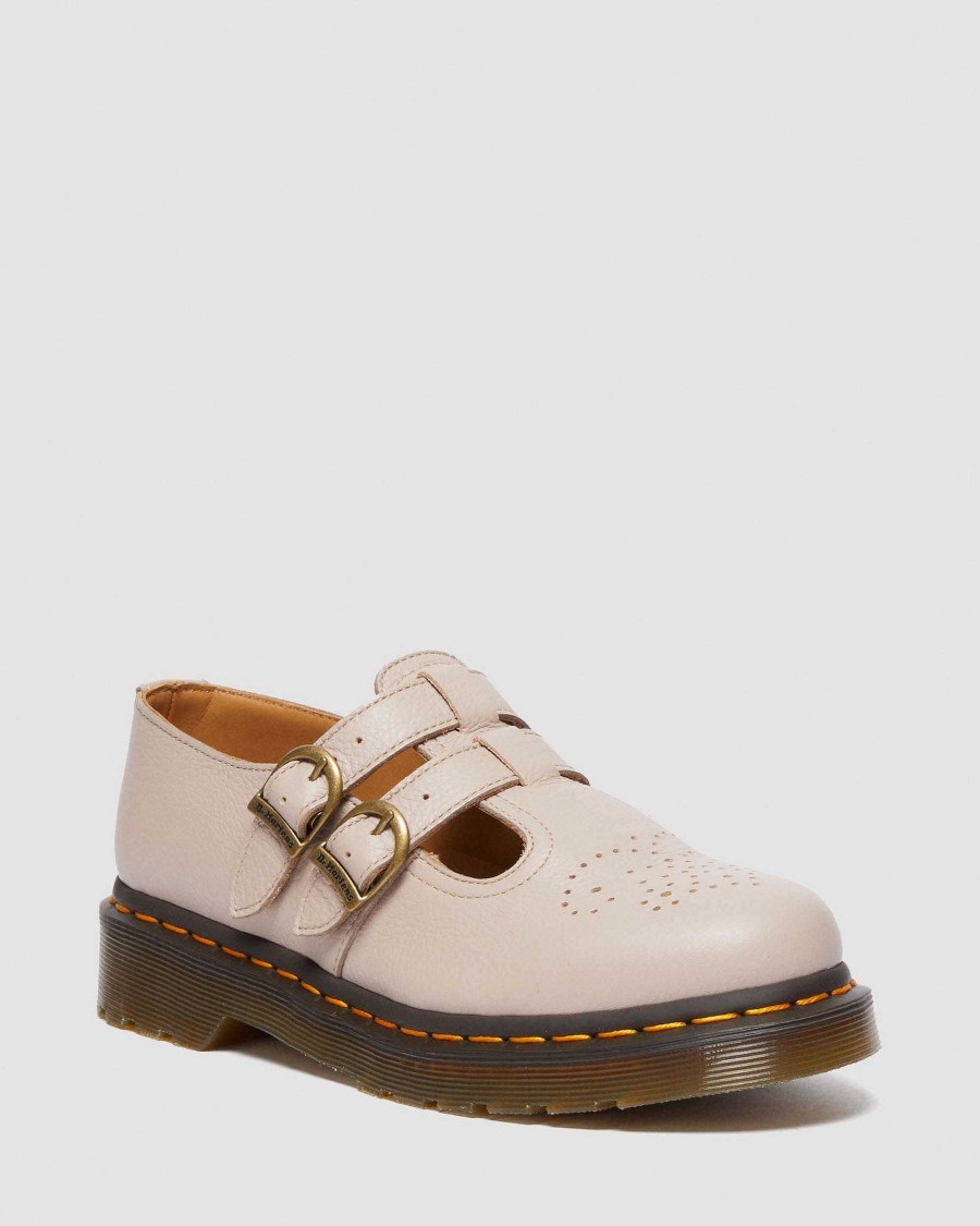 Le Signore Dr. Martens Maria Janet | 8065 Scarpe Mary Jane In Pelle Virginia Talpa Vintage Virginia