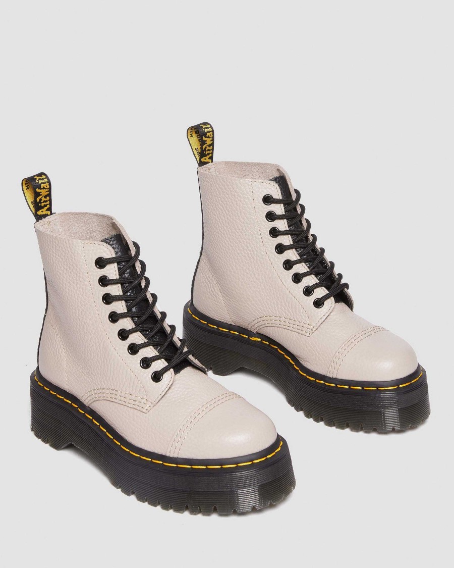 Le Signore Dr. Martens Tenie | Nappa Milled Sinclair -Piattaforma Talpa Vintage Nappa Fresata