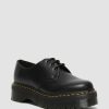 La Mia Genealogia Dr. Martens Scarpe Stringate | 1461 Piattaforma Quadrupla In Pelle Liscia -Kengat Musta: Liscio Lucido