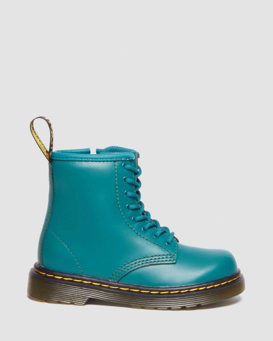 Bambini Dr. Martens Maihar Per Bambini | Bambino 1460 Thrift Rosa Romario Verde Acqua Romario