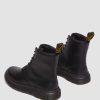 La Mia Genealogia Dr. Martens Calzature Utili | Stringate In Pelle Crewson -Maiharit Nero