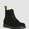 La Mia Genealogia Dr. Martens Tenie | Stringate In Pelle Scamosciata 1460 Pascal -Maiharit Musta — Eh Camoscio+Eh Camoscio Mb