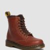 Bambini Dr. Martens Maihar Impermeabili | Junior 1460 Serena-Nahkamaiharit Light Brown — Republic Waterproof