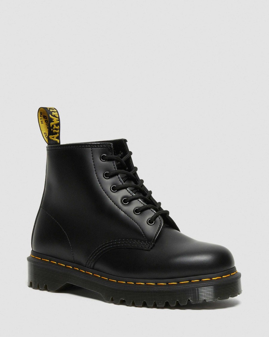 La Mia Genealogia Dr. Martens Tenie | Stivaletti 101 Bex In Pelle Liscia Liscio Nero