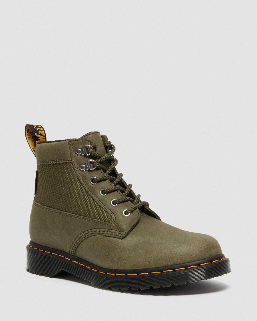 La Mia Genealogia Dr. Martens Tenie | Stivaletti 101 Streeter Oliva: Streeter+Extra Resistente 50/50