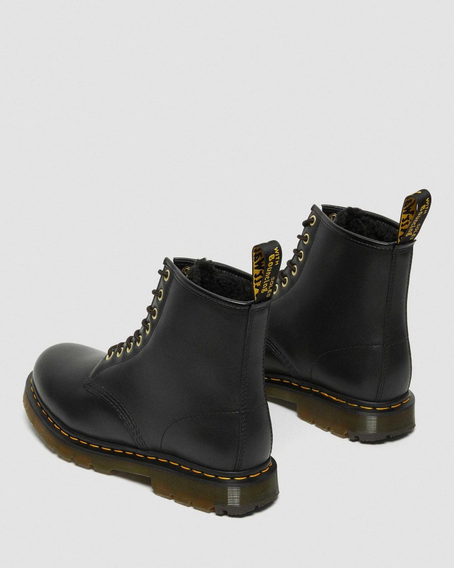 La Mia Genealogia Dr. Martens Formiche Invernali | 1460 Dm Wintergrip Blizzard Wp Stivaletti In Pelle Musta — Blizzard Wp