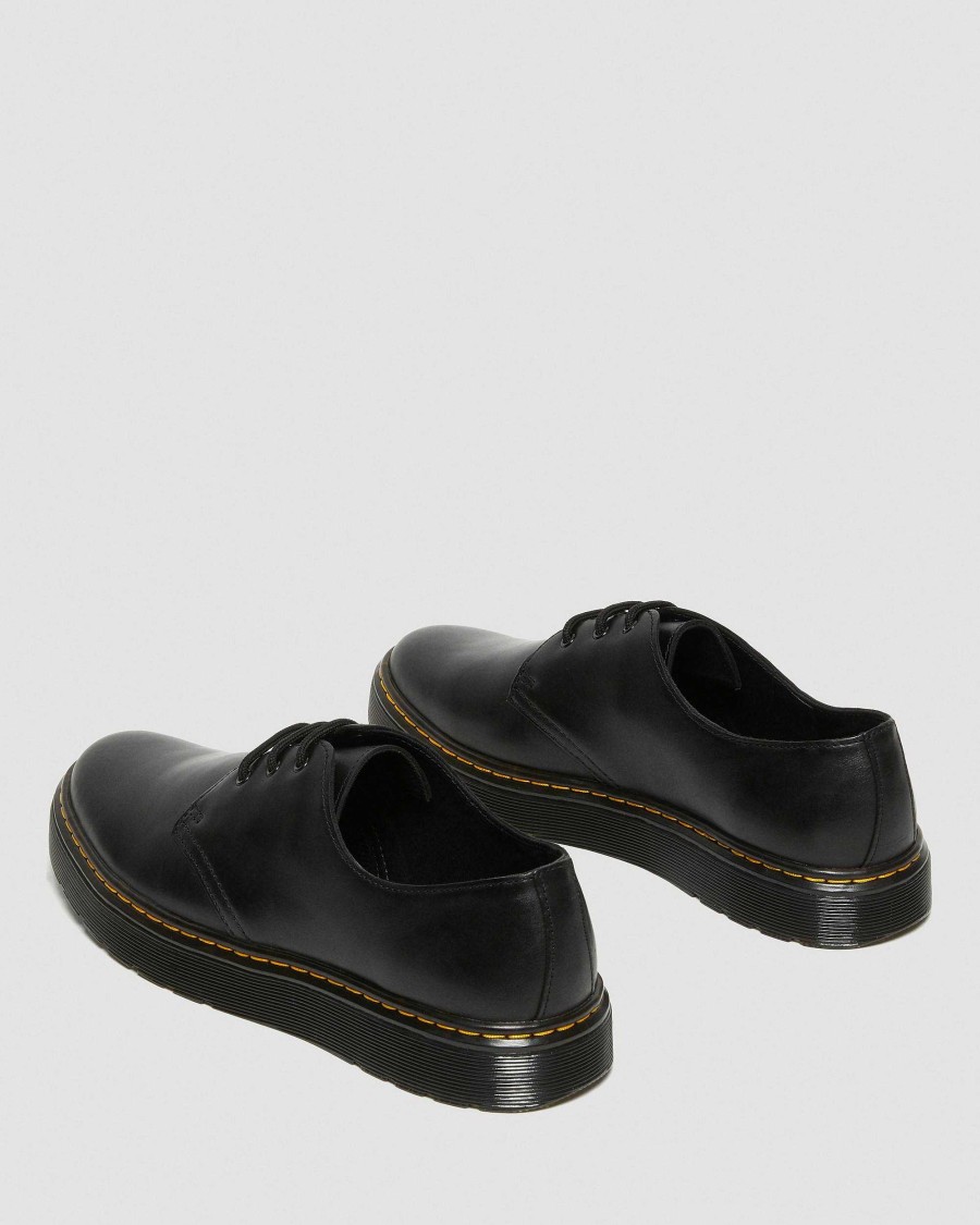 La Mia Genealogia Dr. Martens Scarpe Casual | Scarpe In Pelle Thurston Lo Nero-Lusso