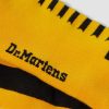 Accessorio Dr. Martens Ciuccio I Calzini | Calzini In Misto Organico Double Doc Giallo+Nero: Misto Cotone