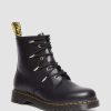 La Mia Genealogia Dr. Martens Tenie | 1460 Stringate In Pelle Con Hardware Alieno -Maiharit Nero: Danuibo