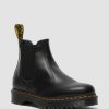 La Mia Genealogia Dr. Martens Formiche Invernali | 2976 Stivaletti Chelsea In Pelle Liscia Bex Liscio Nero