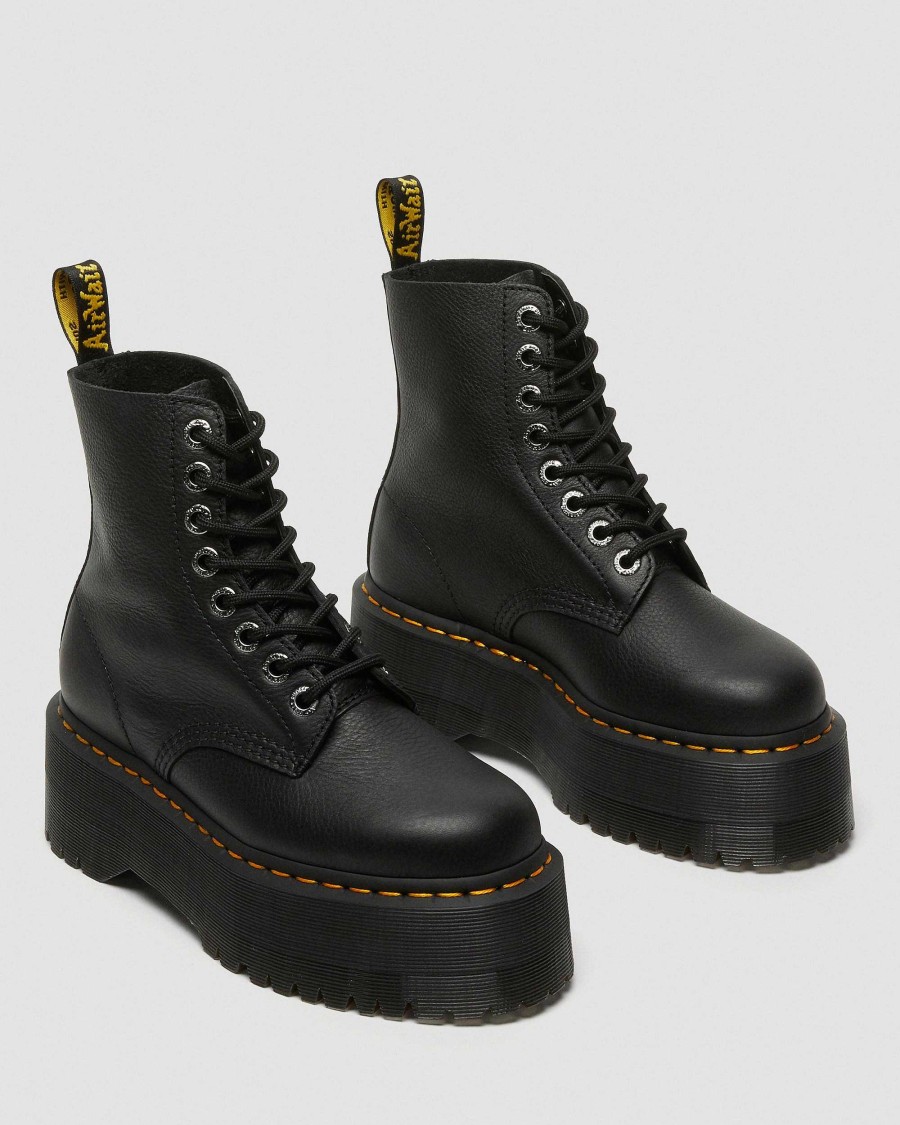 Le Signore Dr. Martens Tenie | 1460 Pascal Max Pelle -Piattaformamaiharit Musta-Pisa