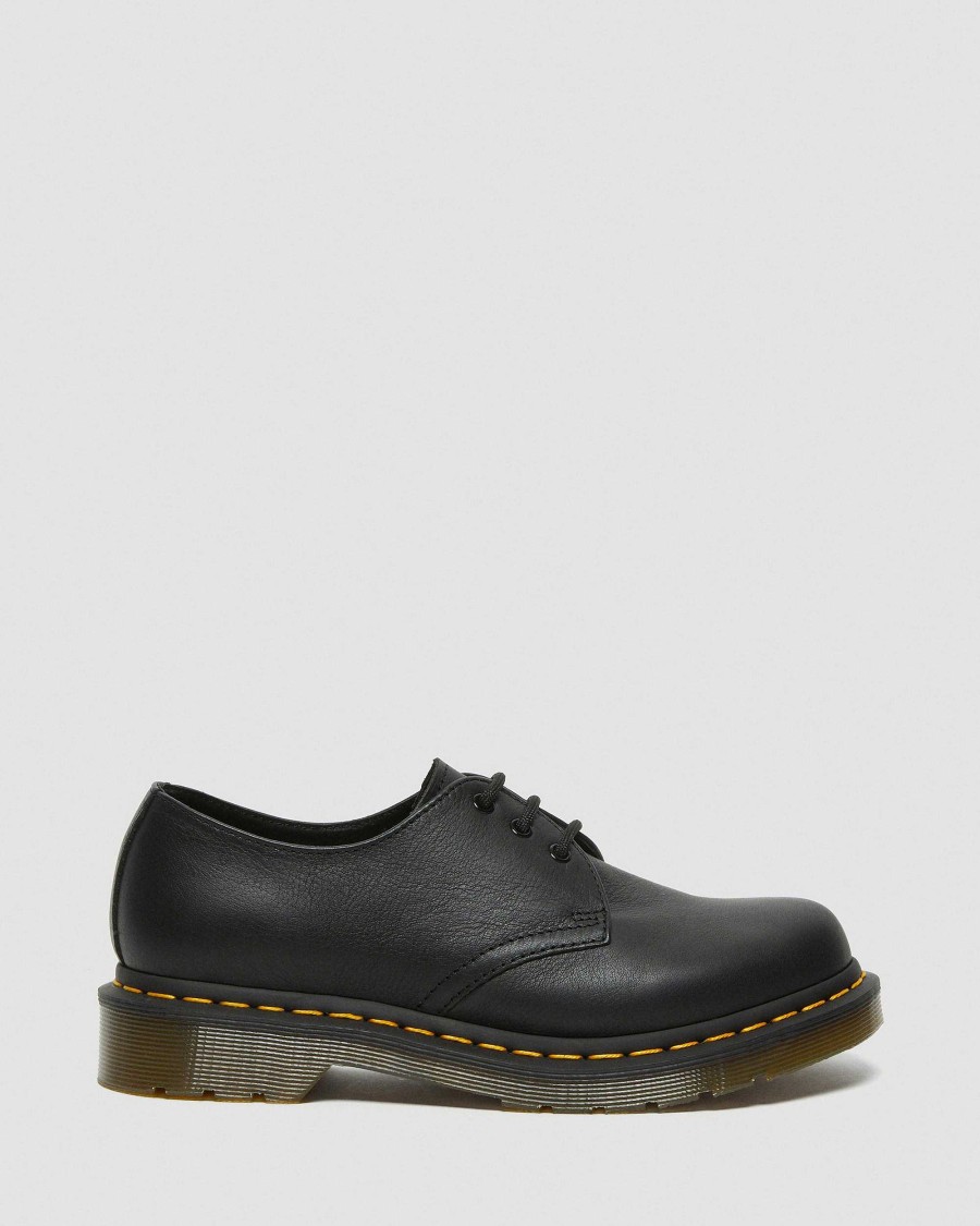 Le Signore Dr. Martens Scarpe Nere | 1461 Oxford In Pelle Virginia -Kengat Nero: Virginia