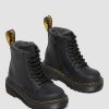 Bambini Dr. Martens Maihar Per Bambini | Stringate Per Bambini 1460 Wintergrip In Pelle Scamosciata -Maiharit Musta-Yellowstone Wp