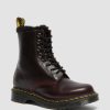 Le Signore Dr. Martens Tenie | Stivaletti 1460 Serena Foderati In Pelliccia Sintetica Sangue Di Bue Atlante