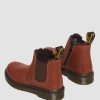 Bambini Dr. Martens Maihar Impermeabili | Junior 2976 Leonore Pelle -Maiharit Light Brown — Republic Waterproof