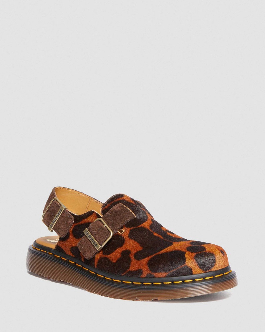 La Mia Genealogia Dr. Martens Scarpe Stringate | Jorge Made In England Capelli Slingback -Lipokkaat Ocelot: Pelo Addosso