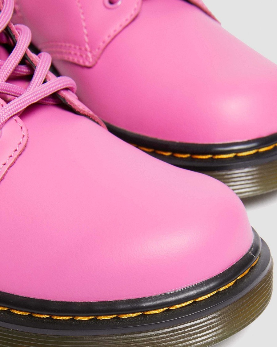 Bambini Dr. Martens Maihar Per Bambini | 1460-Stivaletti In Pelle Da Bambino Rosa Dell'Usato — Romario