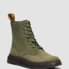 La Mia Genealogia Dr. Martens Calzature Utili | Stringate In Pelle Crewson -Maiharit Dms Olive — Buffbuck