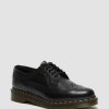 La Mia Genealogia Dr. Martens Scarpe Da Festa | Brogue In Pelle Liscia 3989 -Kengat Liscio Nero