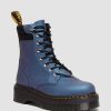 La Mia Genealogia Dr. Martens Formiche Invernali | Piattaforma In Pelle Hardware Jadon Ii -Maiharit Deep Blue Pull Up Shift