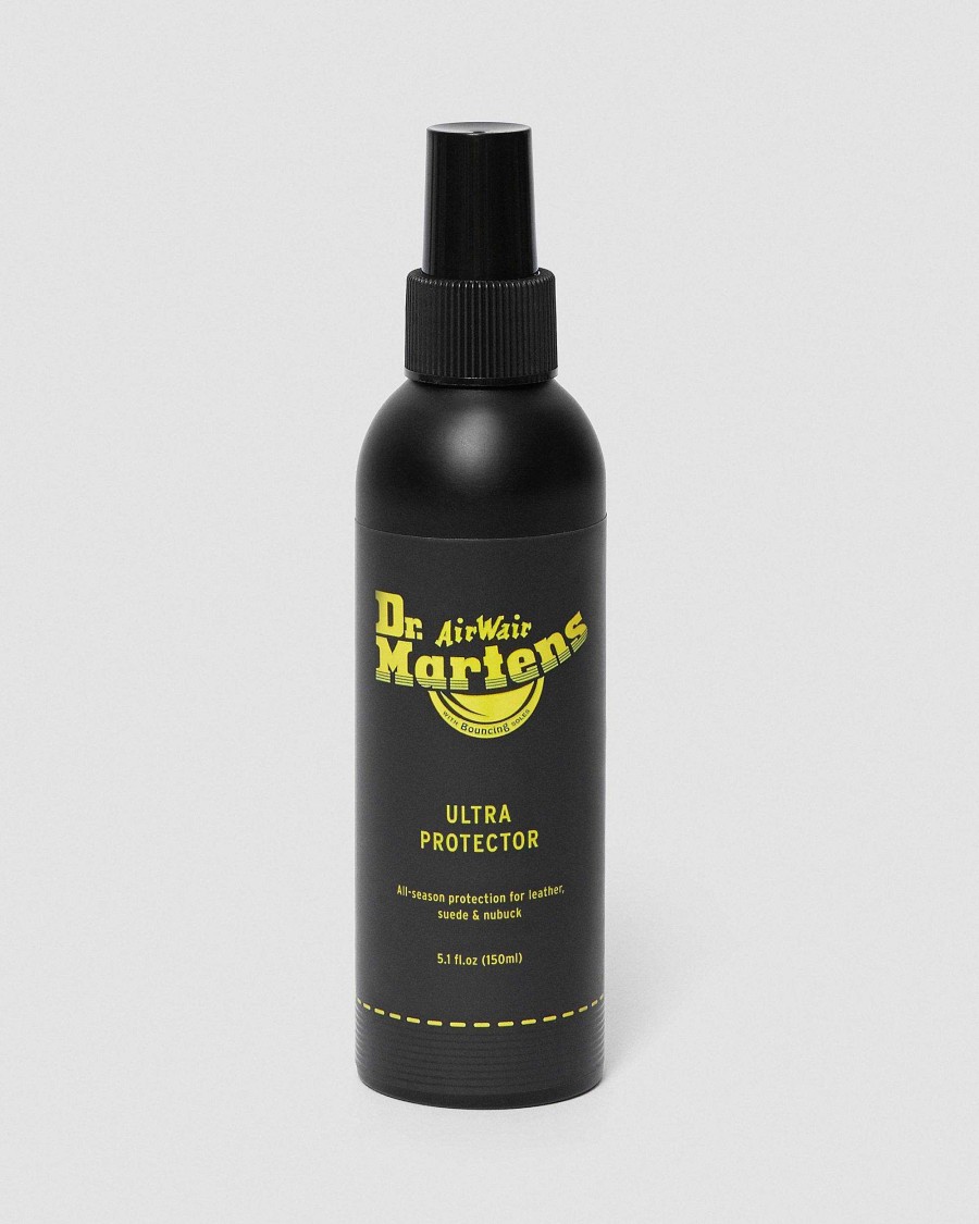 Accessorio Dr. Martens Cere E Detergente Per Scarpe | Protettore Per Scarpe Ultra 150 Ml Nero