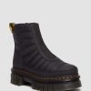 Le Signore Dr. Martens Piattaforme | Stivaletti Chelsea Audrick Con Plateau Trapuntato Nero: Pelle Gommata+Calda Trapuntata