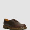 La Mia Genealogia Dr. Martens Scarpe Marroni | 1461 Crazy Horse Leather Oxford -Kengat Ruskea — Cavallo Pazzo+Pu