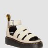 Le Signore Dr. Martens Sandalo Gladiatore | Sandali Con Plateau E Cinturino In Pelle Clarissa Ii Pisa Paperinbeige — Pisa